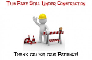 Page Under Construction. Thank You For Your Patience.